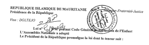 Code protection de l'enfant