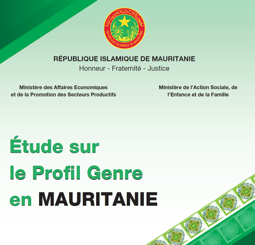 2023-Etude sur le profil Genre en Mauritanie